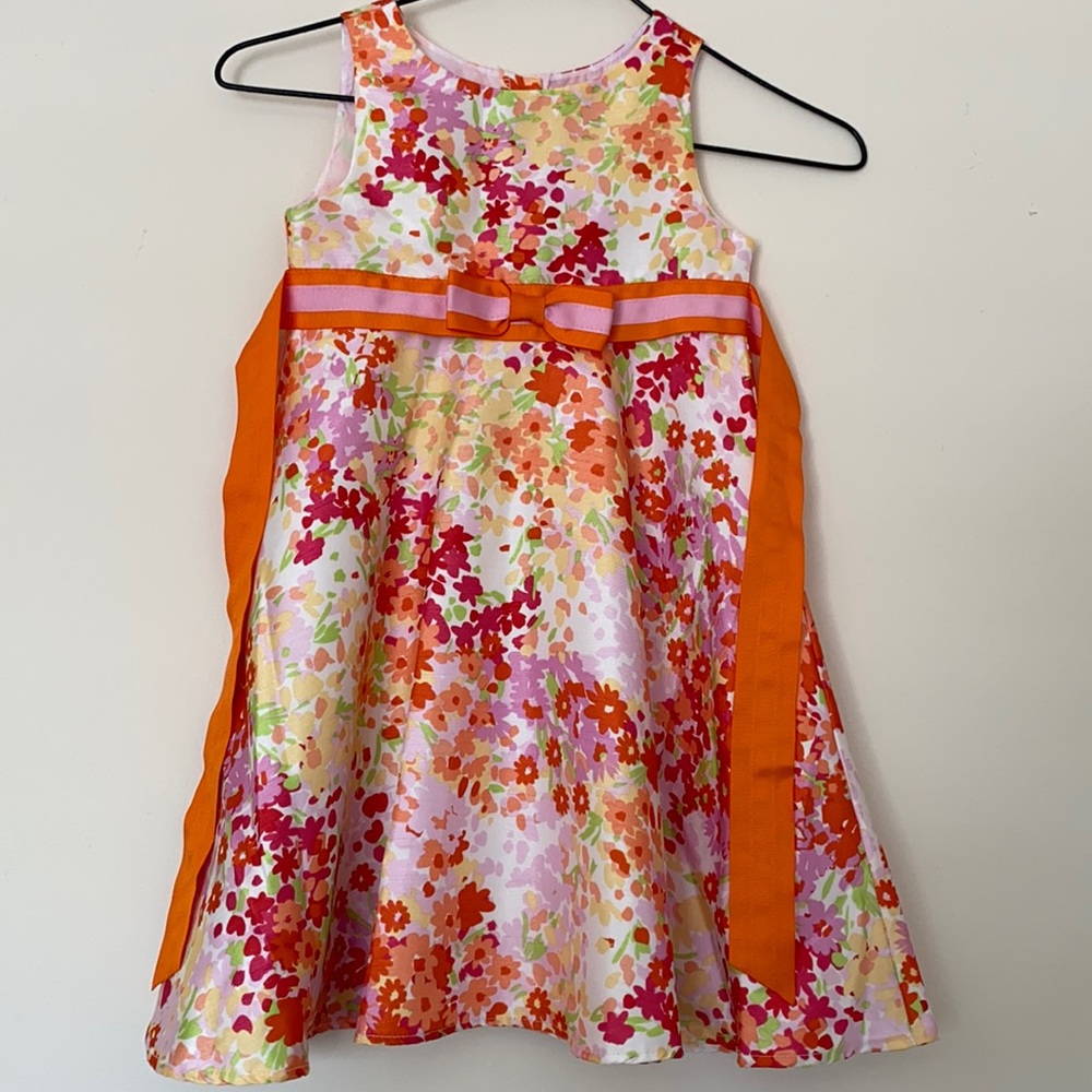 Girls Size 5 Floral dress